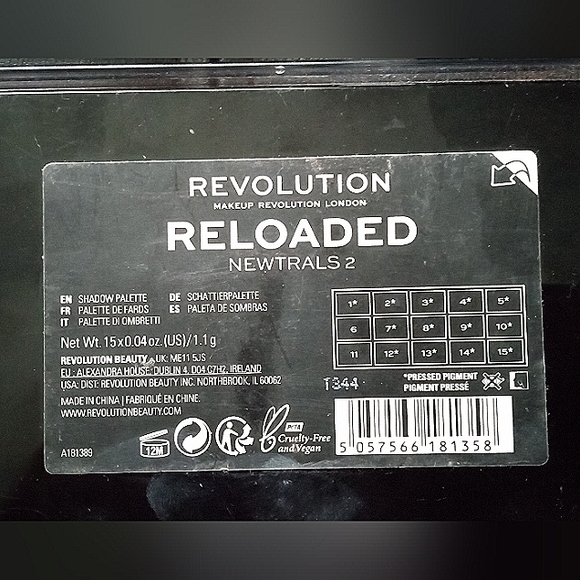 Revolution Reloaded Newtrals2 Eyeshadow - Picture 3 of 4